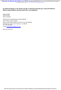 Cover page: An empirical analysis of lay media coverage on influenza prevention pre- and post-COVID 19: Mask recommendations were previously rare, now ubiquitous