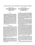 Cover page: A Corpus Analysis of Recency Preference an d Predicate Proximity