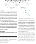 Cover page: Massively parallel skyline computation for processing-in-memory architectures