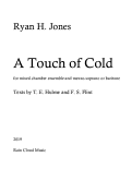 Cover page: A Touch of Cold