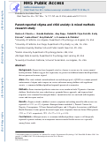 Cover page: Parent-reported stigma and child anxiety: A mixed methods research study