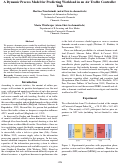 Cover page: A Dynamic Process Model for Predicting Workload in an Air Traffic ControllerTask