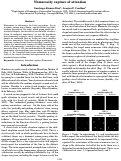 Cover page: Numerosity capture of attention