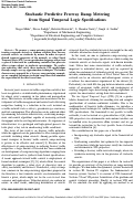 Cover page: Stochastic Predictive Freeway Ramp Metering from Signal Temporal Logic Specifications