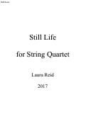 Cover page: Still Life