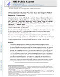 Cover page: Ultraconserved enhancer function does not require perfect sequence conservation