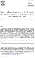 Cover page: Ligand binding and activation of the Ah receptor