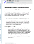 Cover page: Designing Safer Analgesics via μ-Opioid Receptor Pathways.