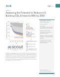 Cover page: Assessing the Potential to Reduce U.S. Building CO2 Emissions 80% by 2050