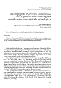 Cover page: Il popolamento a Coleoptera Chrysomelidae dell’appennino umbro-marchigiano: considerazioni zoogeografiche ed ecologiche