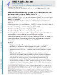 Cover page: Abdominal fat radiodensity, quantity and cardiometabolic risk: The&nbsp;Multi-Ethnic Study of Atherosclerosis