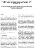 Cover page: Development and Verification of Control Sequences for Single- Zone Variable Air Volume System Based on ASHRAE Guideline 36