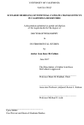 Cover page: Scenario Modeling of Potential Climate Change Effects in California Reservoirs