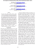 Cover page: Development of Relational Reasoning with Semantically Similar Labels