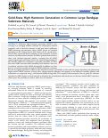 Cover page: Solid-State High Harmonic Generation in Common Large Bandgap Substrate Materials.