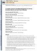 Cover page: Correlates of Heroin and Methamphetamine Use among Homeless Male Ex-Jail and Prison Offenders.