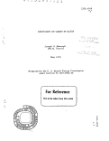 Cover page: DIFFUSION OF GASES IN GLASS