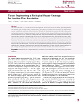 Cover page: Tissue Engineering a Biological Repair Strategy for Lumbar Disc Herniation