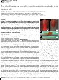 Cover page: The role of buoyancy reversal in turbidite deposition and submarine fan geometry