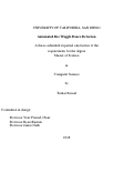 Cover page: Automated Bee Waggle Dance Detection