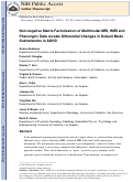 Cover page: Non-negative matrix factorization of multimodal MRI, fMRI and phenotypic data reveals differential changes in default mode subnetworks in ADHD