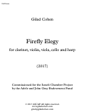 Cover page: Firefly Elegy