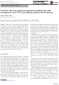 Cover page: Search for direct top squark pair production in final states with two leptons in s=13 TeV pp collisions with the ATLAS detector