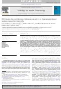 Cover page: PON1 status does not influence cholinesterase activity in Egyptian agricultural workers exposed to chlorpyrifos