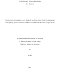 Cover page: Unsupervised Classification and Network Analysis of the Reddit Communities with Spiking Neural Network and Exponential-Family Random Graph Model