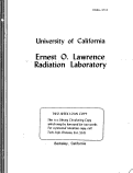 Cover page: VELOCITY AND ANGULAR DISTRIBUTION OF PROMPT NEUTRONS FROM SPONTANEOUS FISSION OF Cf252