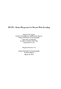 Cover page of SPOTL: Some Programs for Ocean-Tide Loading