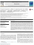 Cover page: Tri-layered elastomeric scaffolds for engineering heart valve leaflets