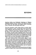 Cover page: American Indian Law Deskbook Conference of Western Attorneys General. Nicholas J. Spaeth, chair editing committee.