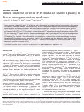 Cover page: Shared functional defect in IP3R-mediated calcium signaling in diverse monogenic autism syndromes