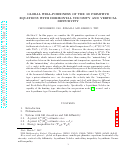 Cover page: Global well-posedness of the 3D primitive equations with horizontal viscosity and vertical diffusivity