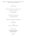 Cover page: Applied Lattice Models for the Study of Configuration Thermodynamics of Multicomponent Crystalline Materials