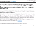 Cover page: Corrigendum: Impact on clinical practice of a non-invasive gene expression melanoma rule-out test: 12-month followup of negative test results and utility data from a large US registry study