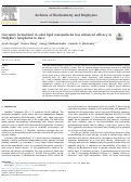 Cover page: Curcumin formulated in solid lipid nanoparticles has enhanced efficacy in Hodgkin's lymphoma in mice