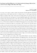 Cover page: Axel Gasquet and Goriça Majstorovic, eds. Cultural and Literary Dialogues Between Asia and Latin America. Palgrave Macmillan, 2021. 274 pp.