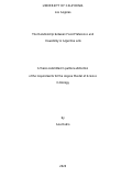 Cover page: The Relationship between Food Preference and Invasibility in Argentine ants