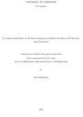 Cover page: A Computational Study on the Thermodynamics and Kinetic Evolution of W-Re Alloy under Irradiation