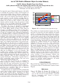 Cover page: An ACT-R Model of Human Object-Location Memory