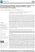 Cover page: Pharmacological Modulation of Rate-Dependent Depression of the Spinal H-Reflex Predicts Therapeutic Efficacy against Painful Diabetic Neuropathy.