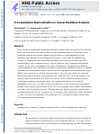 Cover page: G-computation demonstration in causal mediation analysis