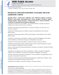 Cover page: Response to antiseizure medications in neonates with acute symptomatic seizures.