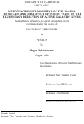 Cover page of Multiwavelength Modeling of the Blazar 1ES 0647+250 and the Impact of Cosmic Voids on the High-Energy Detection of Active Galactic Nuclei