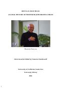 Cover page of Red Clay, Blue Hills: An Oral History of Professor John Brown Childs