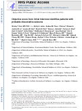 Cover page: Objective score from initial interview identifies patients with probable dissociative seizures