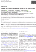 Cover page: DecentTree: scalable Neighbour-Joining for the genomic era.