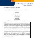 Cover page of Divergent Business models in international higher education: A transatlantic comparison
